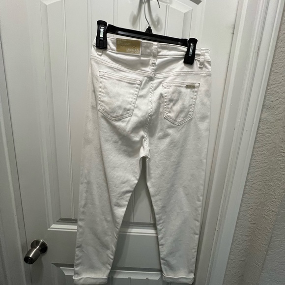 Michael Kors Selma hi rise cropped skinny Jean size 8 - Picture 4 of 7